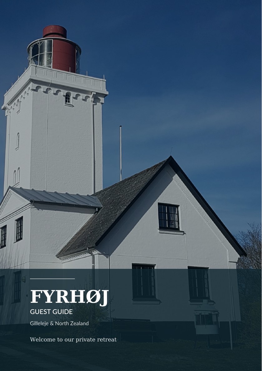 Cover for the English Fyrhøj guidebook